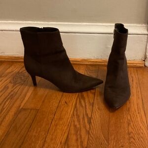 Marc Fisher Brown Suede Boots